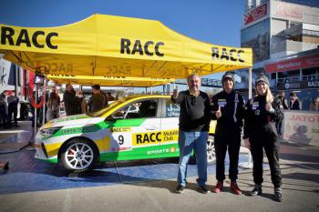 El RACC presenta en el RallySprint RACC el primer coche 100% eléctrico que participa en un rally en nuestro país